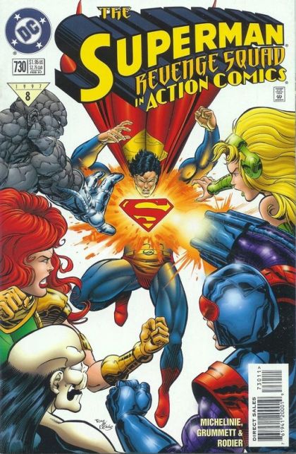 Action Comics, Vol. 1 The Precedent Of The United Hates |  Issue#730A | Year:1996 | Series:  | Pub: DC Comics | Direct Edition
