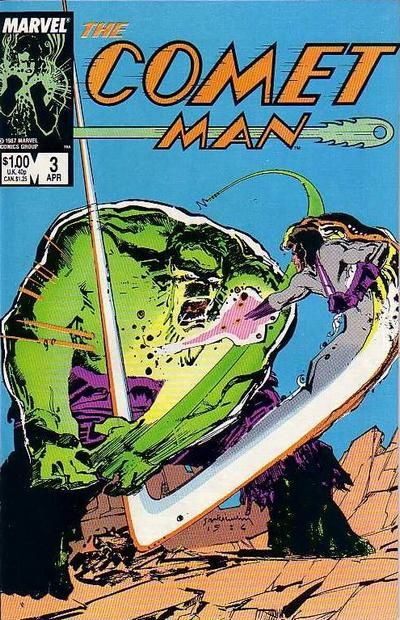 Comet Man When the Truth is Found to Be Lies |  Issue#3 | Year:1987 | Series:  | Pub: Marvel Comics |