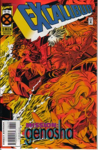 Excalibur, Vol. 1 Back To Life |  Issue#86A | Year:1994 | Series: Excalibur | Pub: Marvel Comics | Deluxe Direct Edition