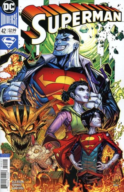 Superman, Vol. 4 Bizarroverse, Part One |  Issue#42B | Year:2018 | Series: Superman | Pub: DC Comics | Jonboy Meyers Variant
