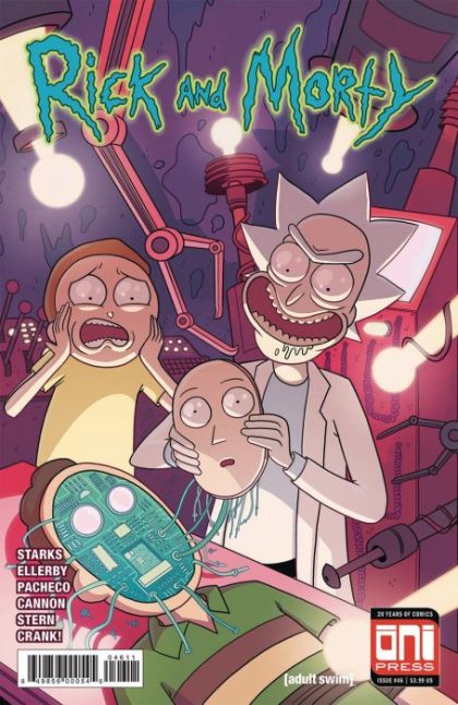 Rick and Morty, Vol. 1  |  Issue#46A | Year:2019 | Series: Rick and Morty | Pub: Oni Press | Marc Ellerby Regular