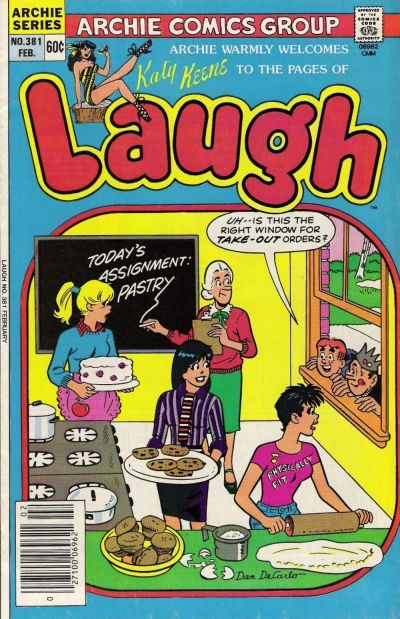 Laugh, Vol. 1  |  Issue#381A | Year:1984 | Series:  | Pub: Archie Comic Publications |