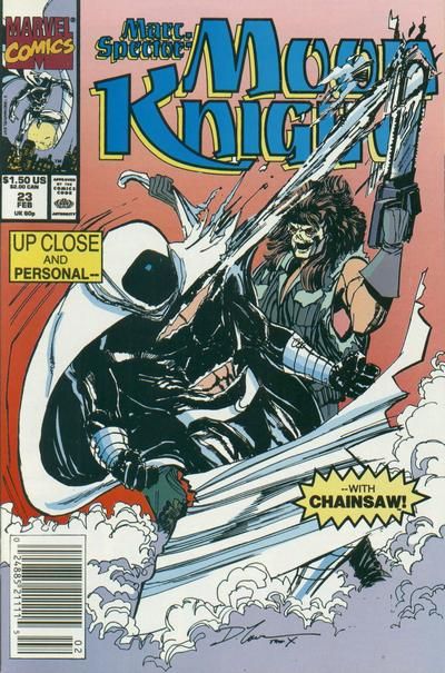 Marc Spector: Moon Knight The Maze |  Issue#23 | Year:1991 | Series: Moon Knight | Pub: Marvel Comics |