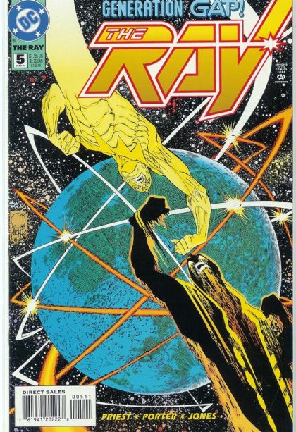 The Ray, Vol. 2 The Wall |  Issue#5A | Year:1994 | Series: The Ray | Pub: DC Comics | Direct Edition
