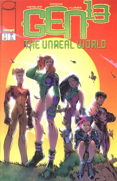 Gen 13: The Unreal World Unreal World |  Issue#1A | Year:1996 | Series: Gen 13 | Pub: Image Comics | Direct Edition