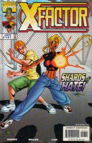 X-Factor, Vol. 1 Bashed! |  Issue#147A | Year:1998 | Series: X-Factor | Pub: Marvel Comics | Direct Edition