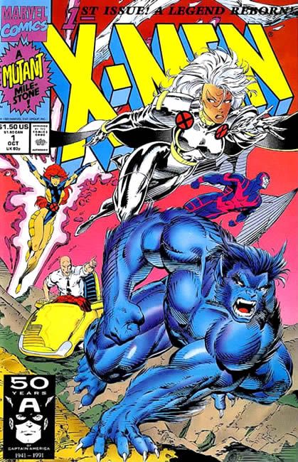X-Men, Vol. 1 Rubicon |  Issue#1A | Year:1991 | Series: X-Men | Pub: Marvel Comics | Direct Edition