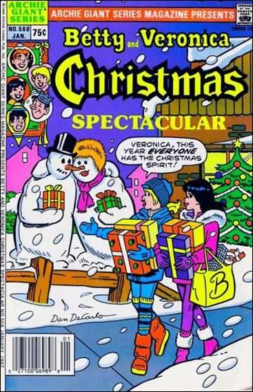 Archie Giant Series Betty and Veronica Christmas Spectacular |  Issue#568A | Year:1987 | Series:  | Pub: Archie Comic Publications |