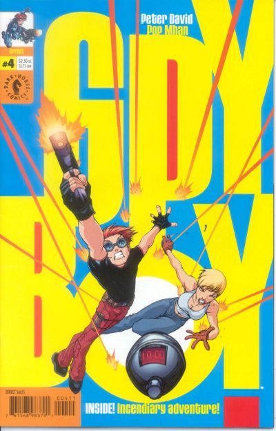 Spyboy The Man with the Golden Gavel |  Issue#4 | Year:2000 | Series:  | Pub: Dark Horse Comics |