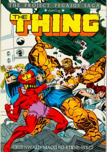 Project Pegasus Saga Starring The Thing |  Issue# | Year:1988 | Series:  | Pub: Marvel Comics |