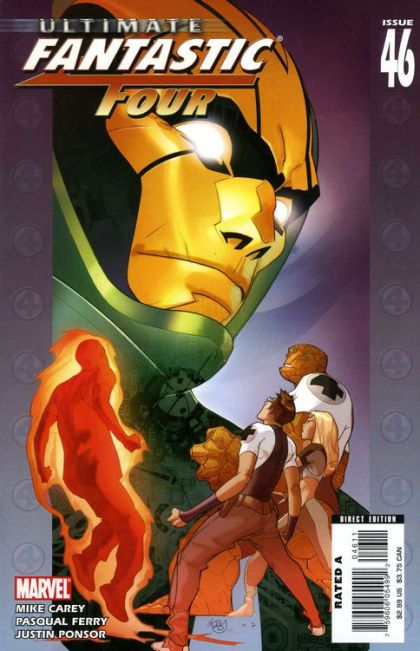 Ultimate Fantastic Four Silver Surfer |  Issue#46 | Year:2007 | Series: Fantastic Four | Pub: Marvel Comics | Pasqual Ferry Regular