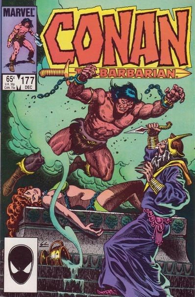 Conan the Barbarian, Vol. 1 Well Of Souls! |  Issue#177A | Year:1985 | Series: Conan | Pub: Marvel Comics |