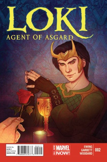 Loki: Agent of Asgard Loki And Lorelei, Sitting In A Tree... |  Issue#2A | Year:2014 | Series:  | Pub: Marvel Comics | Jenny Frison Regular Cover