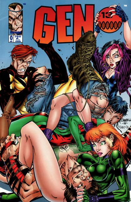 Gen 13, Vol. 2 (1995-2002) Coming Home / Desert Bloom / The Big Deal / Things Change |  Issue#0A | Year:1994 | Series: Gen 13 | Pub: Image Comics | J. Scott Campbell Regular