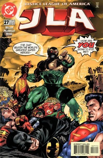 JLA The Bigger They Come... |  Issue#27A | Year:1999 | Series: JLA | Pub: DC Comics | Direct Edition