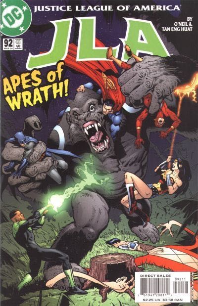 JLA Extinction, Part 2: The Lesson |  Issue#92A | Year:2004 | Series: JLA | Pub: DC Comics | Direct Edition