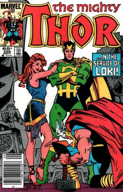 Thor, Vol. 1 The Grand Alliance Or Life With Loki!!! |  Issue#359B | Year:1985 | Series: Thor | Pub: Marvel Comics | Newsstand Edition