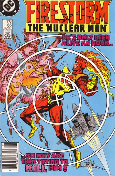 Firestorm, the Nuclear Man, Vol. 2 (1982-1990) Fallout |  Issue#65B | Year:1987 | Series: Firestorm | Pub: DC Comics | Newsstand Edition