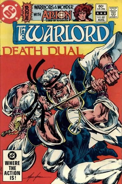 Warlord, Vol. 1 Death Dual! / Star Rise |  Issue#60A | Year:1982 | Series: Warlord | Pub: DC Comics | Direct Edition
