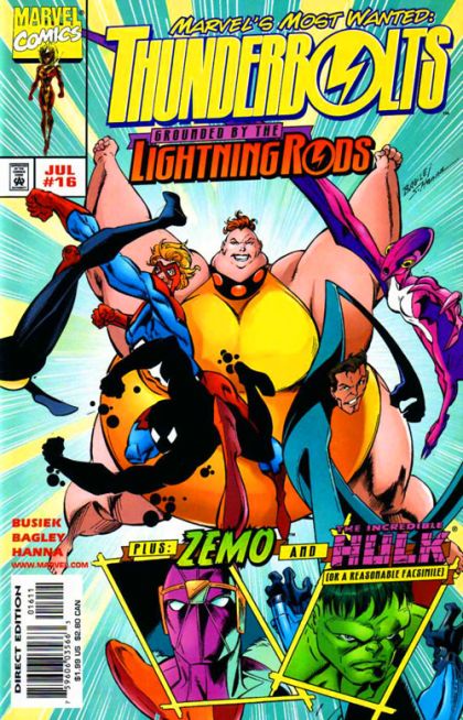 Thunderbolts, Vol. 1 Thunder & Lightning |  Issue#16 | Year:1998 | Series: Thunderbolts | Pub: Marvel Comics |