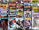 Set of 20 Comics by DC Comics and Marvel Comics Without Popular Character Like Batman, Spiderman etc | Assorted Collection