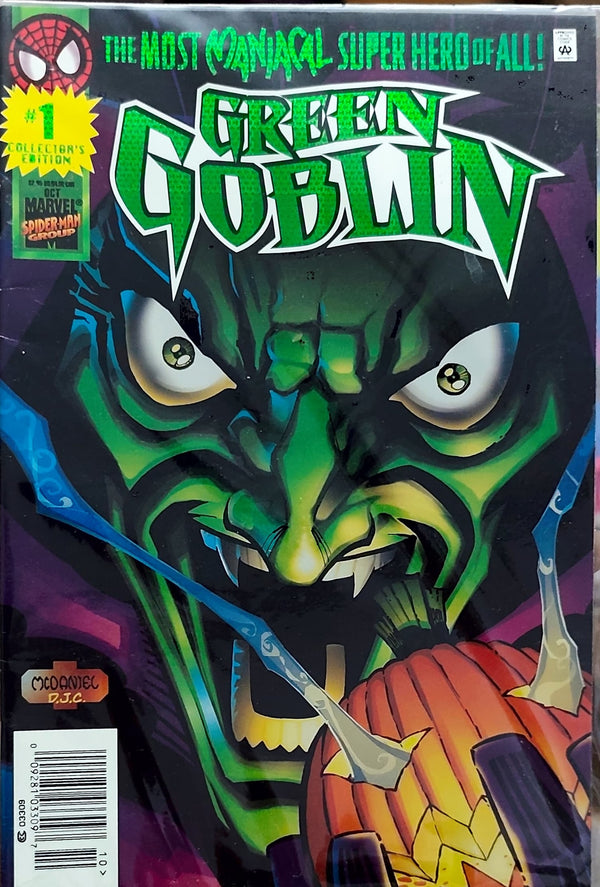 Collector's Item Green Goblin Green Foil Edition | Series: Spiderman | Issue:#1 | Pub: Marvel