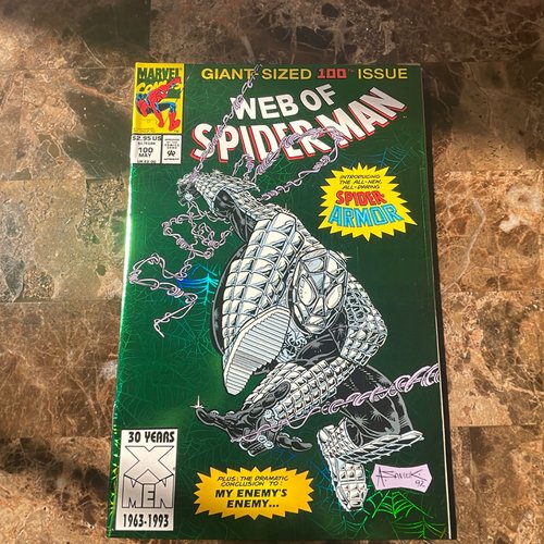 Foil Cover Collector's Edition of Web of Spider Man Issue
