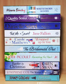 Bestselling Love & Romance Fiction | Pack of 10 Books | Condition: Good | Free Bookmarks
