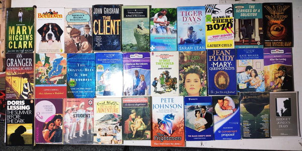 Mixed Popular Fiction | Pack of 30 Books | Condition: Good | Free Bookmarks