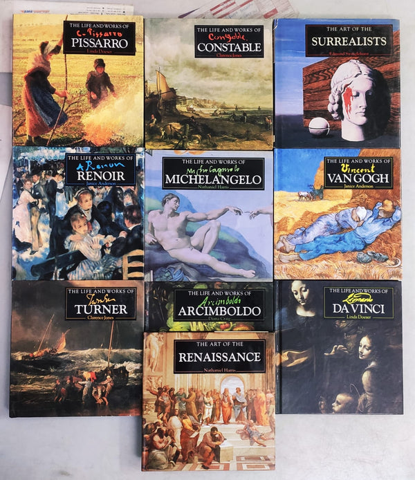 World Famous Artists | Set of 10 Art Books