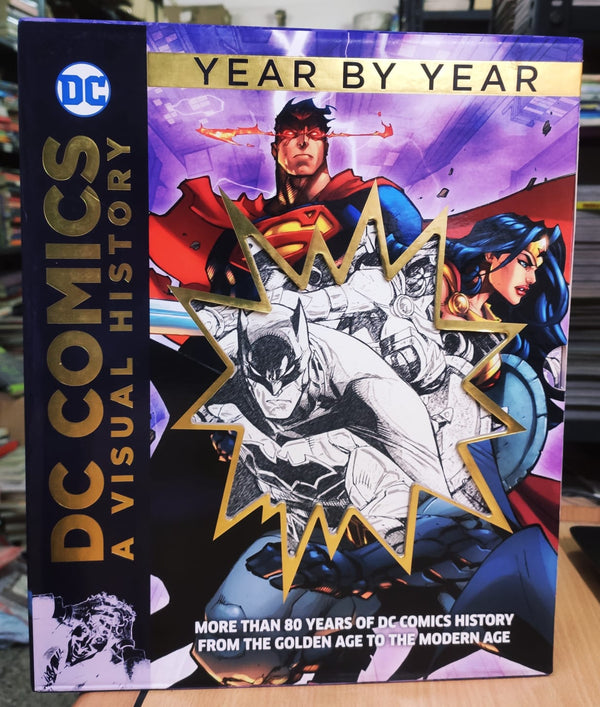 DC Comics Visual History | Gold, Sliver, Bronze & Modern Age | Boxset of 4 Books