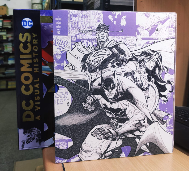 DC Comics Visual History | Gold, Sliver, Bronze & Modern Age | Boxset of 4 Books
