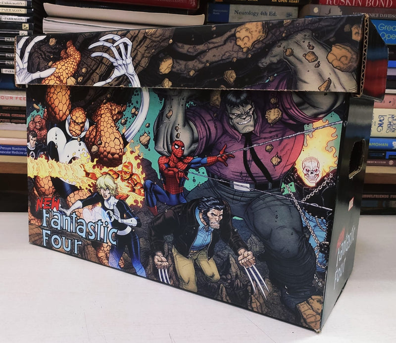 Fantastic Four | Comics Storage Box with Cover Comic | Store Upto 150 Comics Inside | Also for Graphic Novels