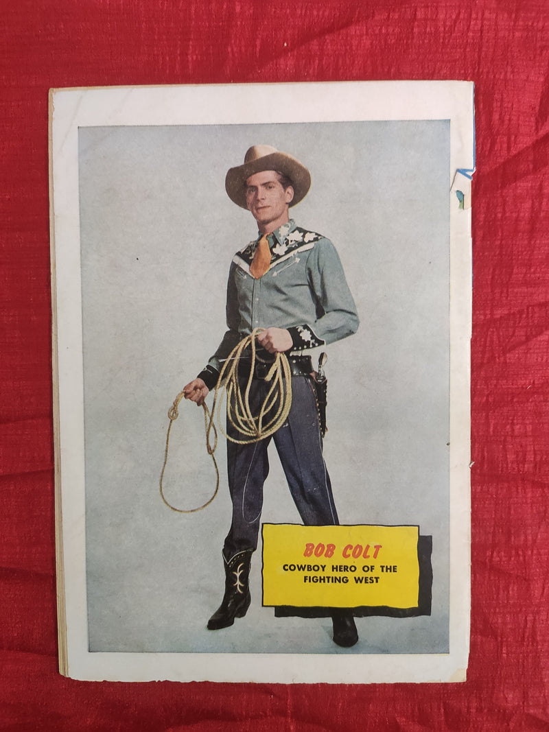 Bob Colt | Year:1950 | Old Condition | Cover Damaged | Pages Complete