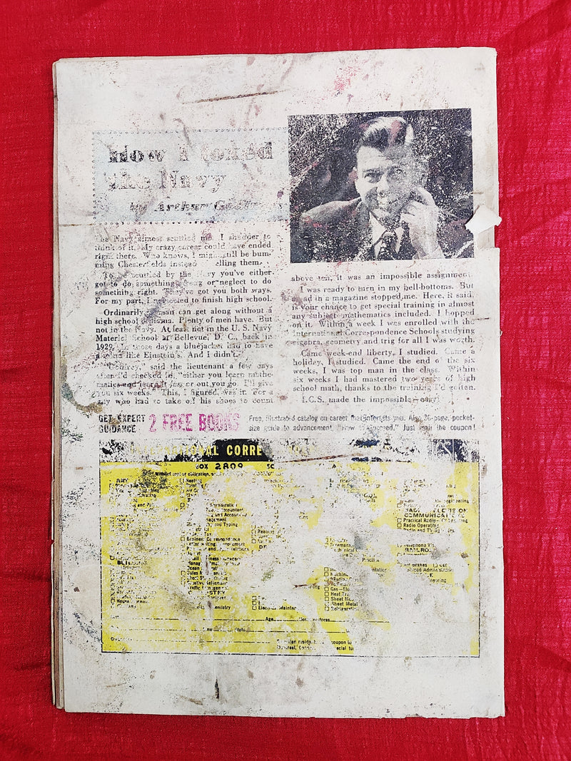 Crime Detector | Year:1954 | Cover Water Damaged | Pages Complete