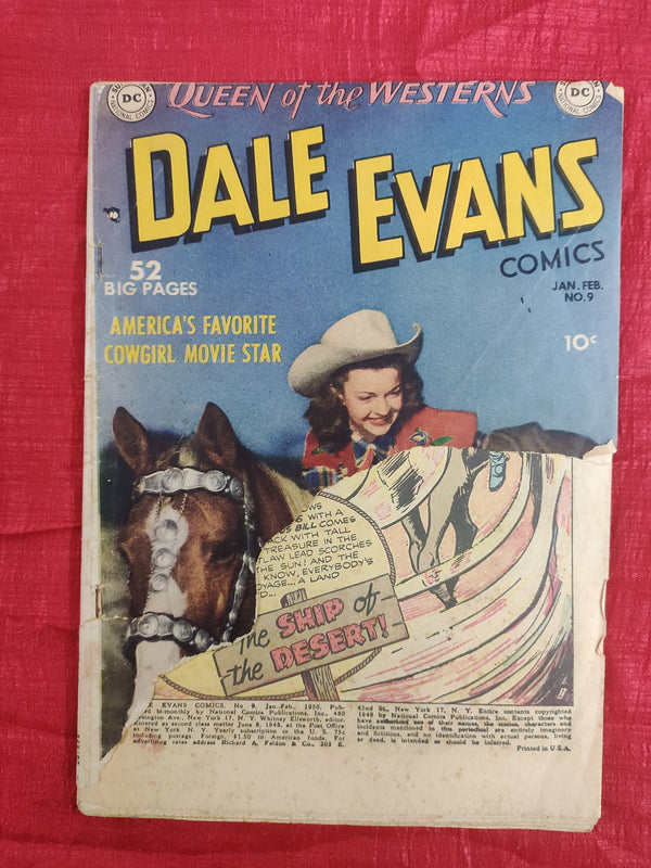 Dale Evans | Year:1950 | Condition: Good | Cover Damaged