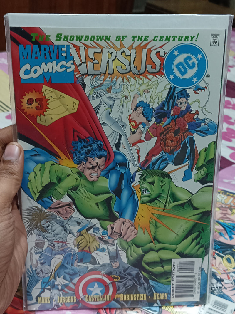 DC Comics Versus Marvel Comics #2, #3, #4 and Preview Booklet | Pub: Marvel Comics, DC Comics