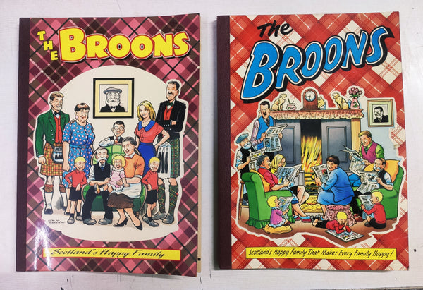 Broons Annual Paperback Set of 2 Book