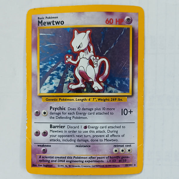 Mewtwo Pokemon Card