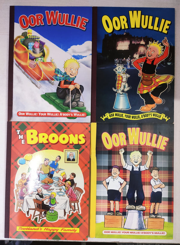 Broons  Annual Paperback Set of 4 Book