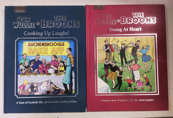 Broons  Annual Hard Cover  Set of 2 Book