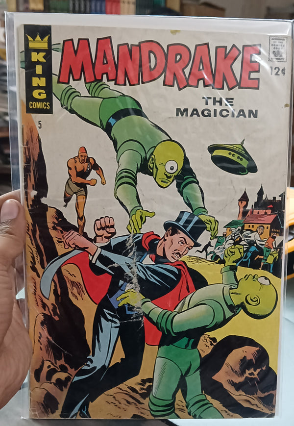 Mandrake the Magician | Issue#5 | Year: 1967 | Slight Scratch on Cover