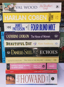 Bestsellers Mixed Popular Fiction | Pack of 10 Books | Condition: Good | Free Bookmarks