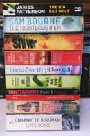 Bestsellers Mixed Popular Fiction | Pack of 10 Books | Condition: Good | Free Bookmarks