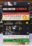 Bestsellers Mixed Popular Fiction | Pack of 10 Books | Condition: Good | Free Bookmarks