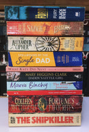Bestsellers Mixed Popular Fiction | Pack of 10 Books | Condition: Good | Free Bookmarks