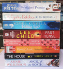 Bestsellers Mixed Popular Fiction | Pack of 8 Books | Condition: Good | Free Bookmarks