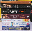 Bestsellers Mixed Popular Fiction | Pack of 8 Books | Condition: Good | Free Bookmarks