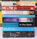 Bestsellers Mixed Popular Fiction | Pack of 8 Books | Condition: Good | Free Bookmarks