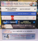 Bestsellers Mixed Popular Fiction | Pack of 8 Books | Condition: Good | Free Bookmarks